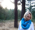 Infinity Scarf in Caribbean Blue