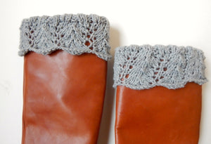 Boot Cuffs ~ THE IMNAHA ~ in Grey